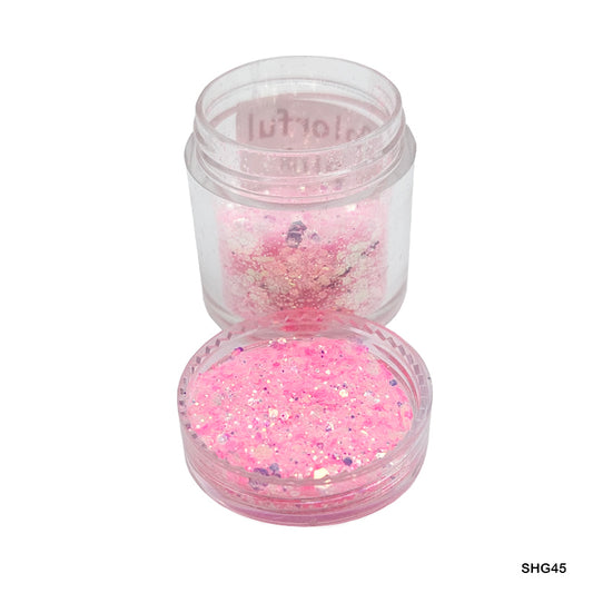 Gift To Love | Shimmer Glitter Colorful | Color : Pink | Code : SHG45