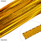 Gift To Love | Shimmer Metallic Lace | Color : Gold | Size : 5 Mm X 100 Mtr | Code : SM1005LG