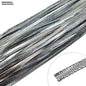 Gift To Love | Shimmer Metallic Lace | Color : Silver | Size : 5 Mm X 100 Mtr | Code : SM1005LS