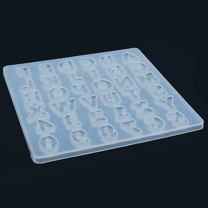 Gift To Love | Silicone Mould A To Z And 0 To 9 Small | Code : SMABCDSS