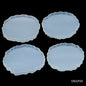 Gift To Love | Silicone Mould Agate Plate Design | Pcs : 4 Pcs | Code : SMAP00