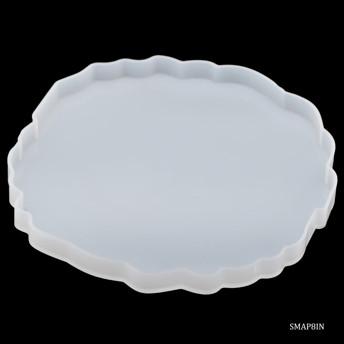 Gift To Love | Silicone Mould Agate Plate Design | Size : 8 Inch | Code : SMAP8IN