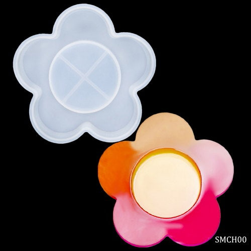 Gift To Love | Silicone Mould Candle Holder Petal Flower | Code : SMCH00
