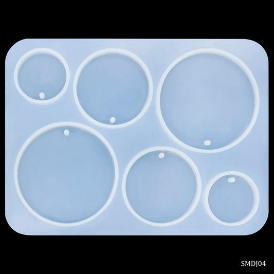 Gift To Love | Silicone Mould Diy Jewelry Locket Pendant Round Shape | Code : SMDJ04