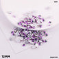Gift To Love | Googly Eye With Eyelash | Color : Purple | Size : 12 Mm | Pcs : 40 Pcs | Code : SMGEC12PL
