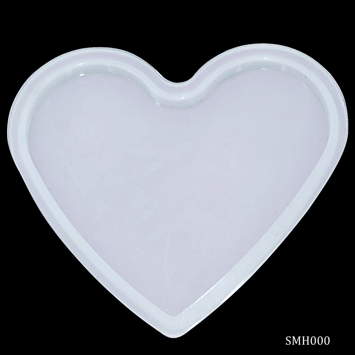 Gift To Love | Silicone Mould Heart | Size : 4.1 X 3.5 Inch | Code : SMH000