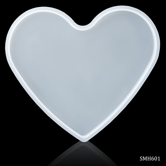 Gift To Love | Silicone Mould Heart | Size : 10 Mm Deep 6 Inch | Code : SMH601