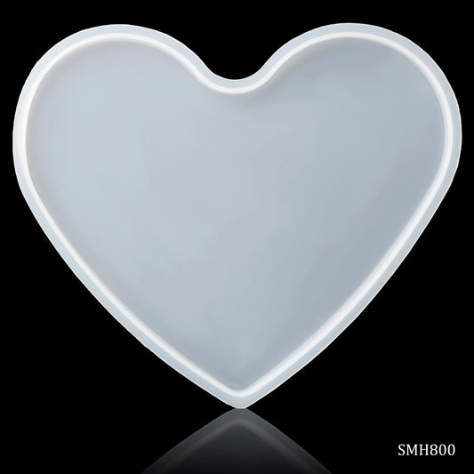 Gift To Love | Silicone Mould Heart | Size : 10 Mm Deep 8 Inch | Code : SMH800