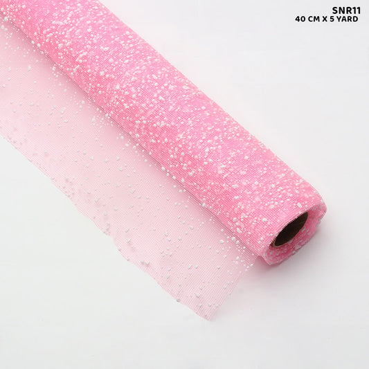 Gift To Love | Baby Pink Snow Roll 40 CM X 5 Yard | Code : SNR11