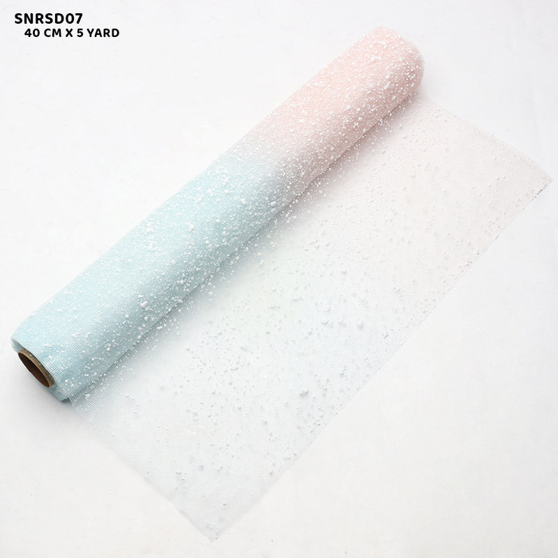 Gift To Love | Snow Roll | Size : 40 Cm X 5 Yard | Code : SNRSD07