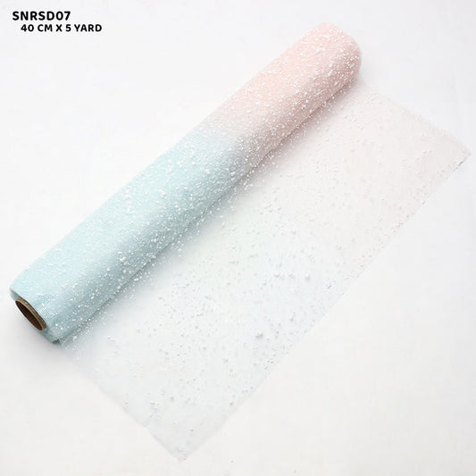 Gift To Love | Snow Roll | Size : 40 Cm X 5 Yard | Code : SNRSD07