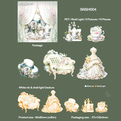 Gift To Love | Fantasy Lifehouse Series Sticker Pack | Pcs : 10 Pcs | Code : SNSH004