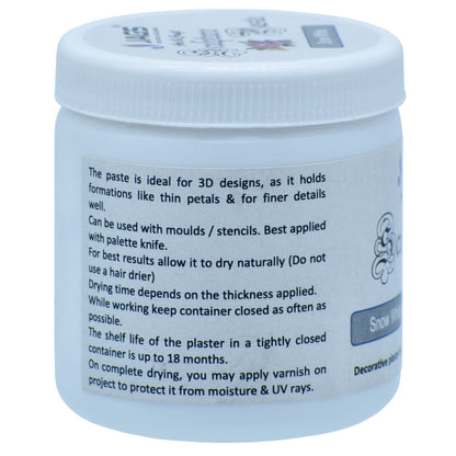 Gift To Love | Sculpture Paste | Color : Snow White | Size : 150 Gm | Code : SP150SW