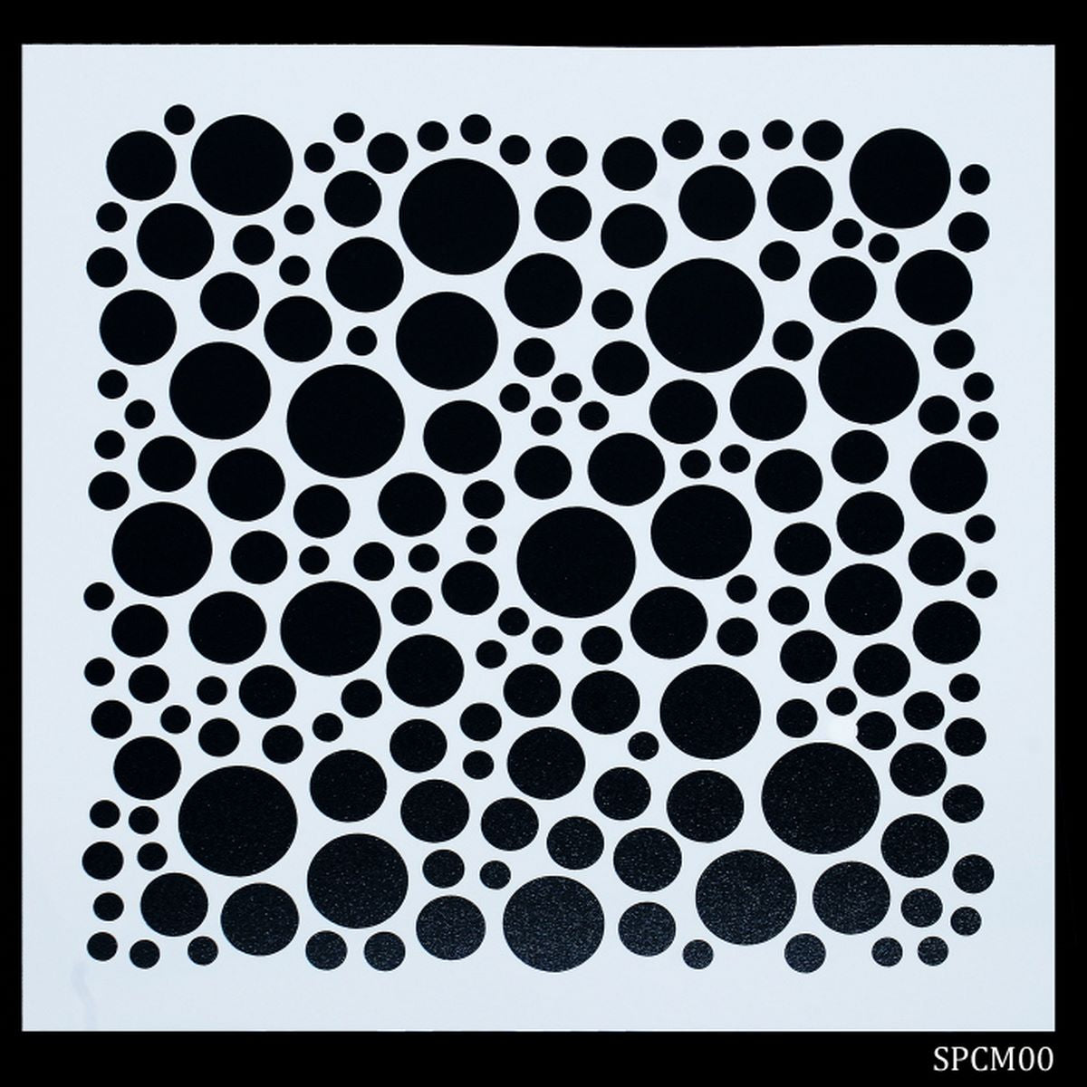 Gift To Love | Stencil Plastic Card Model Mix Design | Size : 8 X 8 | Code : SPCM00