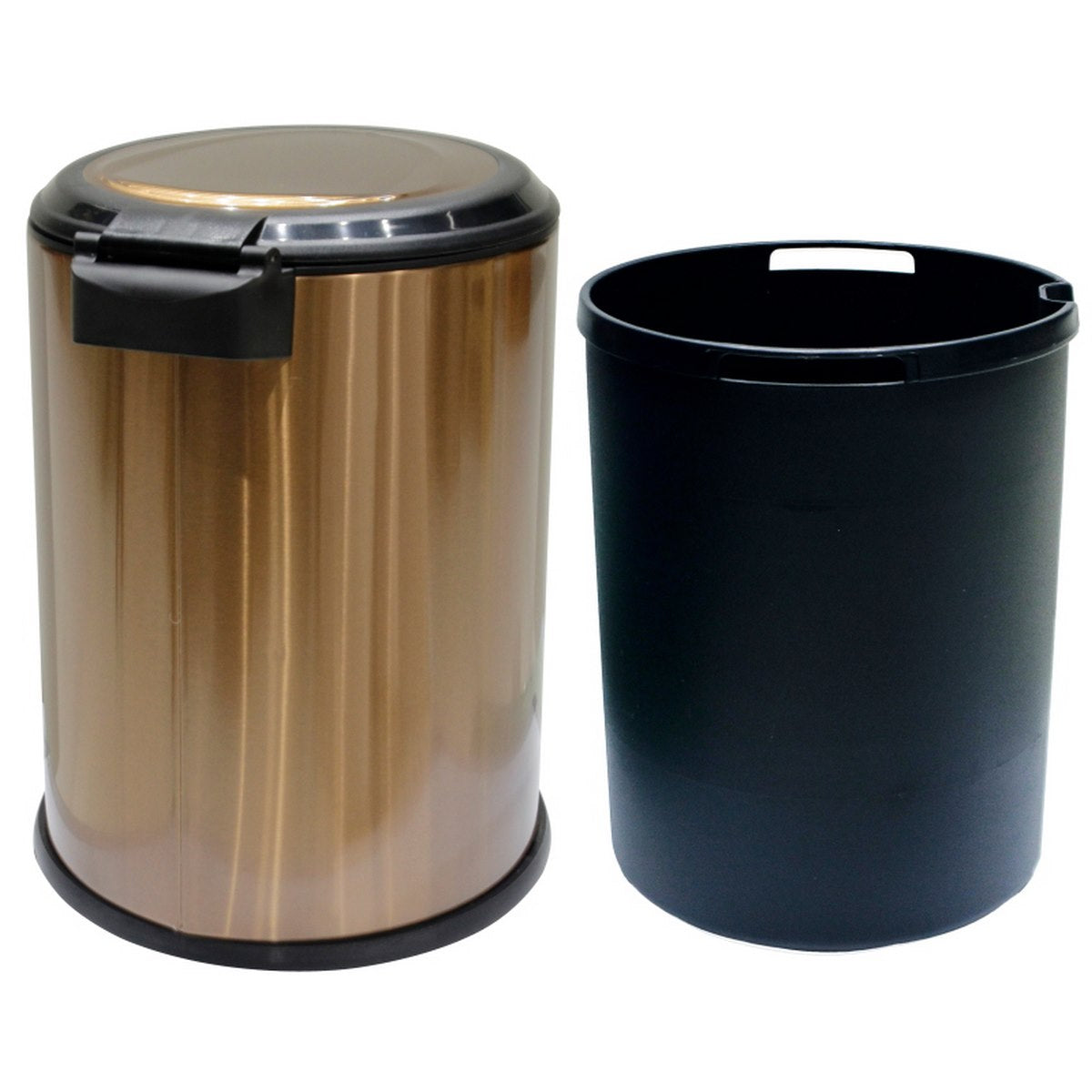 Gift To Love | Dustbin Metal Advantage Paddle Bin | Size : 10 Lt | Code : SR10BGF2