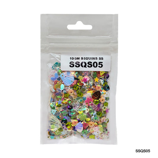 Gift To Love | Sequins | Color : Multi | Pcs : 10 Gm | Code : SSQS05