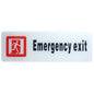 Gift To Love | Acrylic Sticker Emergency Exit | Color : White | Code : SWEE