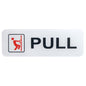 Gift To Love | Acrylic Sticker Pull | Color : White | Size : Horizontal | Code : SWPULLH