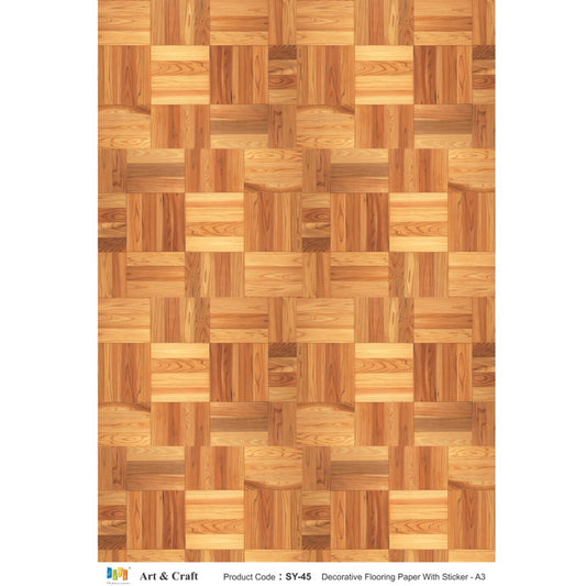 Gift To Love | Decorative Flooring Paper With Sticker | Size : A3 | Code : SY-45