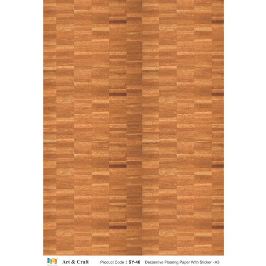 Gift To Love | Decorative Flooring Paper With Sticker | Size : A3 | Code : SY-46