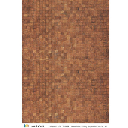 Gift To Love | Decorative Flooring Paper With Sticker | Size : A3 | Code : SY-48