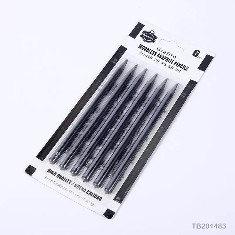 Gift To Love | Woodeless Graphite Pencil | Pcs : 6 Pc | Code : TB201483