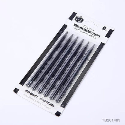 Gift To Love | Woodeless Graphite Pencil | Pcs : 6 Pc | Code : TB201483