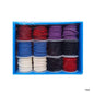 Gift To Love | Thread And Laces Box | Color : Blue | Pcs : 12 Pcs | Code : TBB