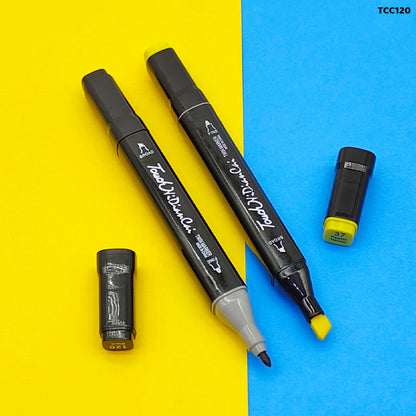 Gift To Love | Touch Marker | Color : Black | Pcs : 120 Pcs | Code : TCC120