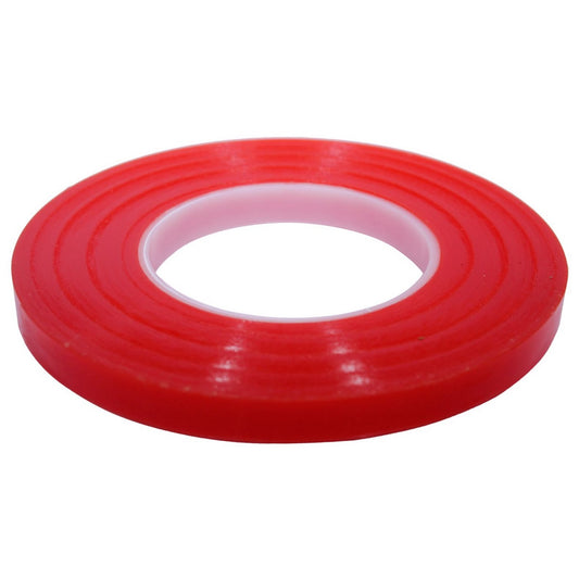 Gift To Love | Tape Double Sided | Color : Red | Size : 50 Mtr X 12 Mm | Code : TDR000