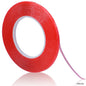 Gift To Love | Tape Double Sided | Color : Red | Size : 50 Mtr X 4 Mm | Code : TDR104