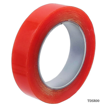 Gift To Love | Tape Double Sided | Color : Red | Size : 5 Mtr X 12 Mm | Code : TDSR00