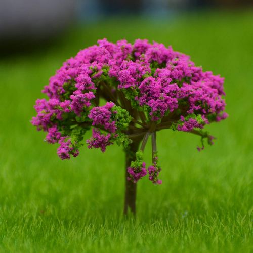 Gift To Love | Artificial Miniature Green & Baby Pink Tree 1pc | Code : TL-40GPK