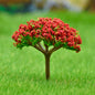 Gift To Love | Artificial Miniature Green & Red Tree 1pc | Code : TL-40GRD