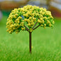 Gift To Love | Artificial Miniature Green & Yellow Tree 1pc | Code : TL-75GYW