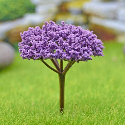 Gift To Love | Artificial Miniature Cherry Blossom Purple Tree 1pc | Code : TL-90PE