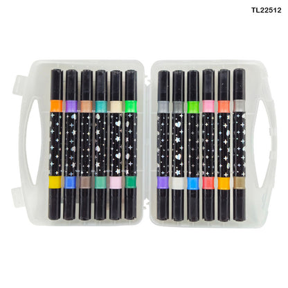 Gift To Love | Glitter Dual Tip Markers | Code : TL22512