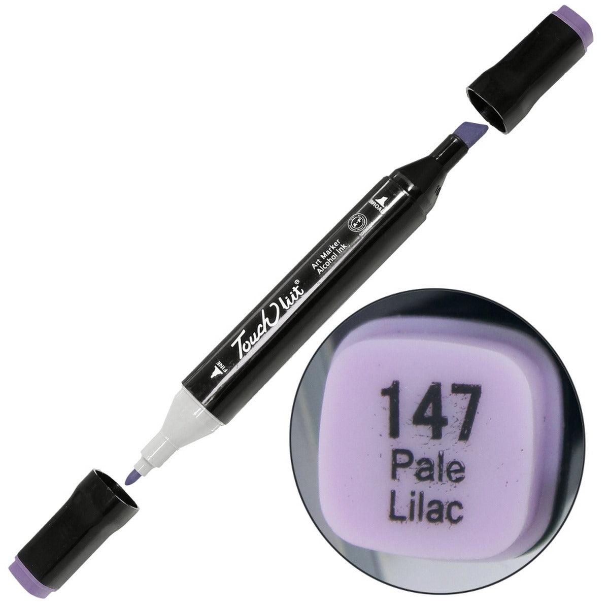 Gift To Love | Touch Marker 2In1 Pen | Color : Pale Lilac | Code : TM147