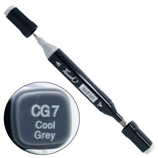 Gift To Love | Touch Marker 2In1 Pen | Color : Cool Grey | Code : TMCG7