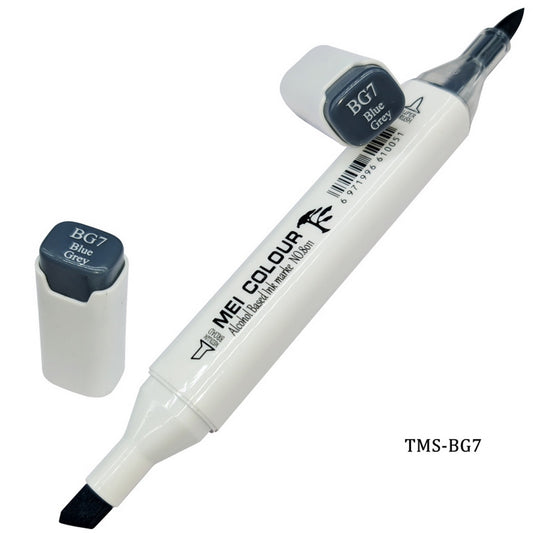 Gift To Love | Touch Marker Soft 2 In 1 Pen | Color : Blue Grey | Code : TMS-BG7