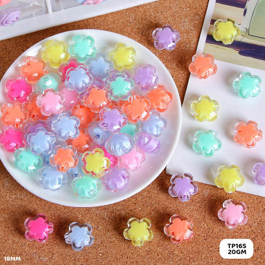 Gift To Love | Craft Beads Plastic | Pcs : 20 Gm | Code : TP16S