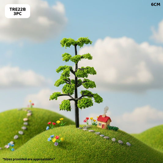 Gift To Love | Tree Miniature | Size : 6 Cm | Pcs : 3 Pcs | Code : TRE22B