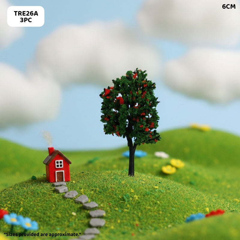 Gift To Love | Tree Miniature | Size : 6 Cm | Pcs : 3 Pcs | Code : TRE26A