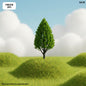 Gift To Love | Tree Miniature | Size : 12 Cm | Pcs : 2 Pcs | Code : TRE31E