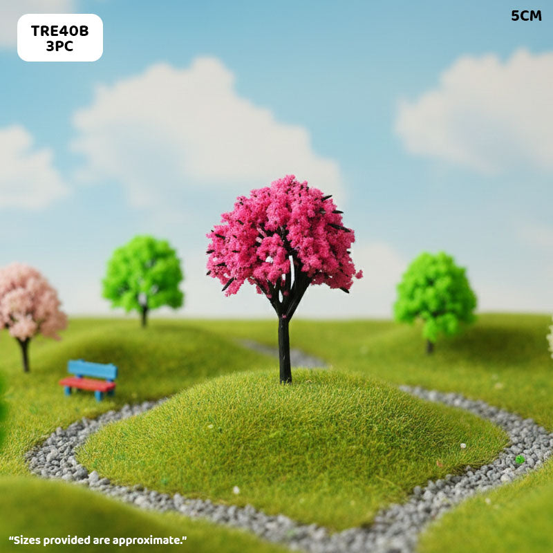 Gift To Love | Tree Miniature | Size : 5 Cm | Pcs : 3 Pcs | Code : TRE40B
