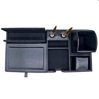 Gift To Love | Table Stationery Set Pen Stand Big | Color : Black | Code : TSSB00