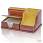 Gift To Love | Table Stationery Set Leatherite 4In1 | Color : Tan | Code : TSSL00
