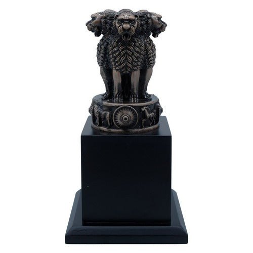 Gift To Love | Desktop Metal Ashoka Pillar Copper | Code : TT1195C