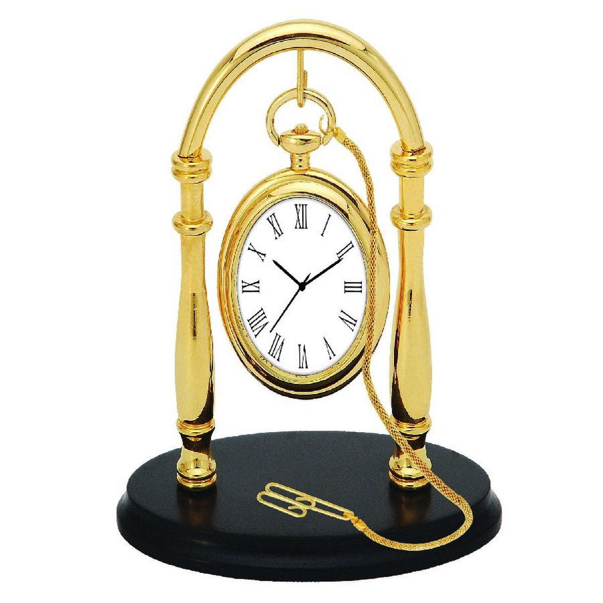 Gift To Love | Table  Victoria Analog Clock | Color : Gold | Code : TT260