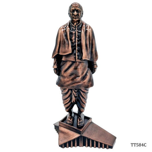 Gift To Love | Sardar Patel | Color : Copper | Size : 7 Inch | Code : TT584C